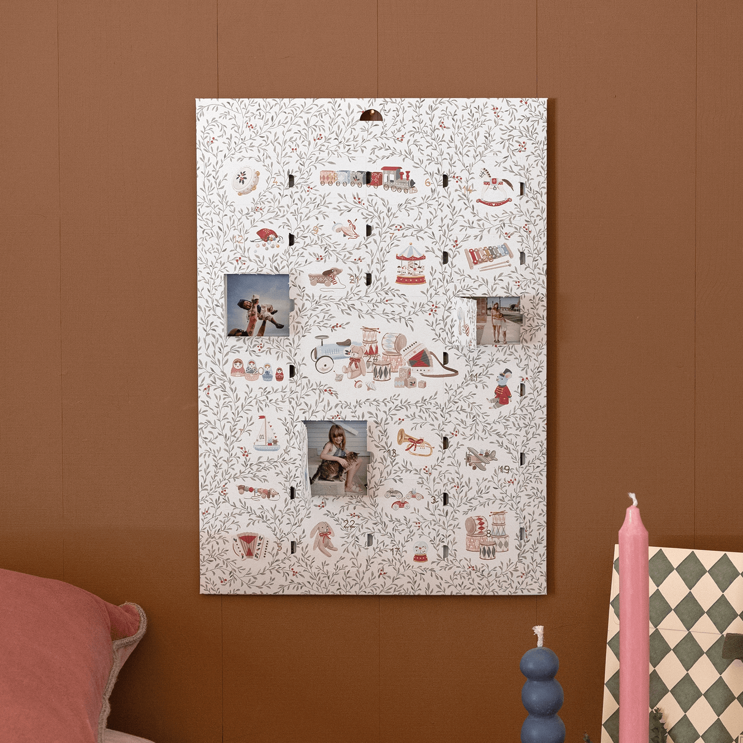 Calendrier de l'Avent En attendant Noël