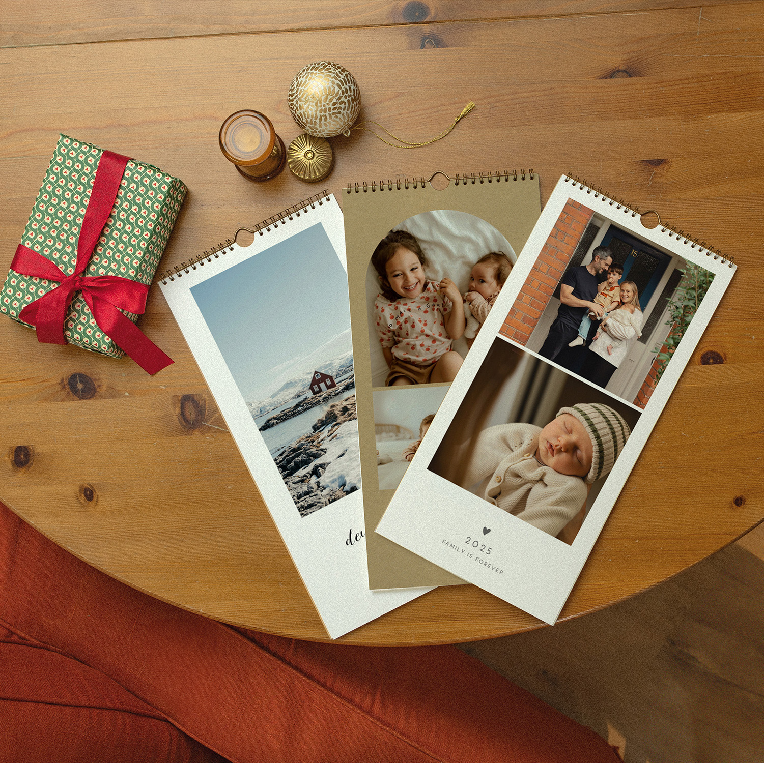 Calendrier mural cases personnalisables Photo