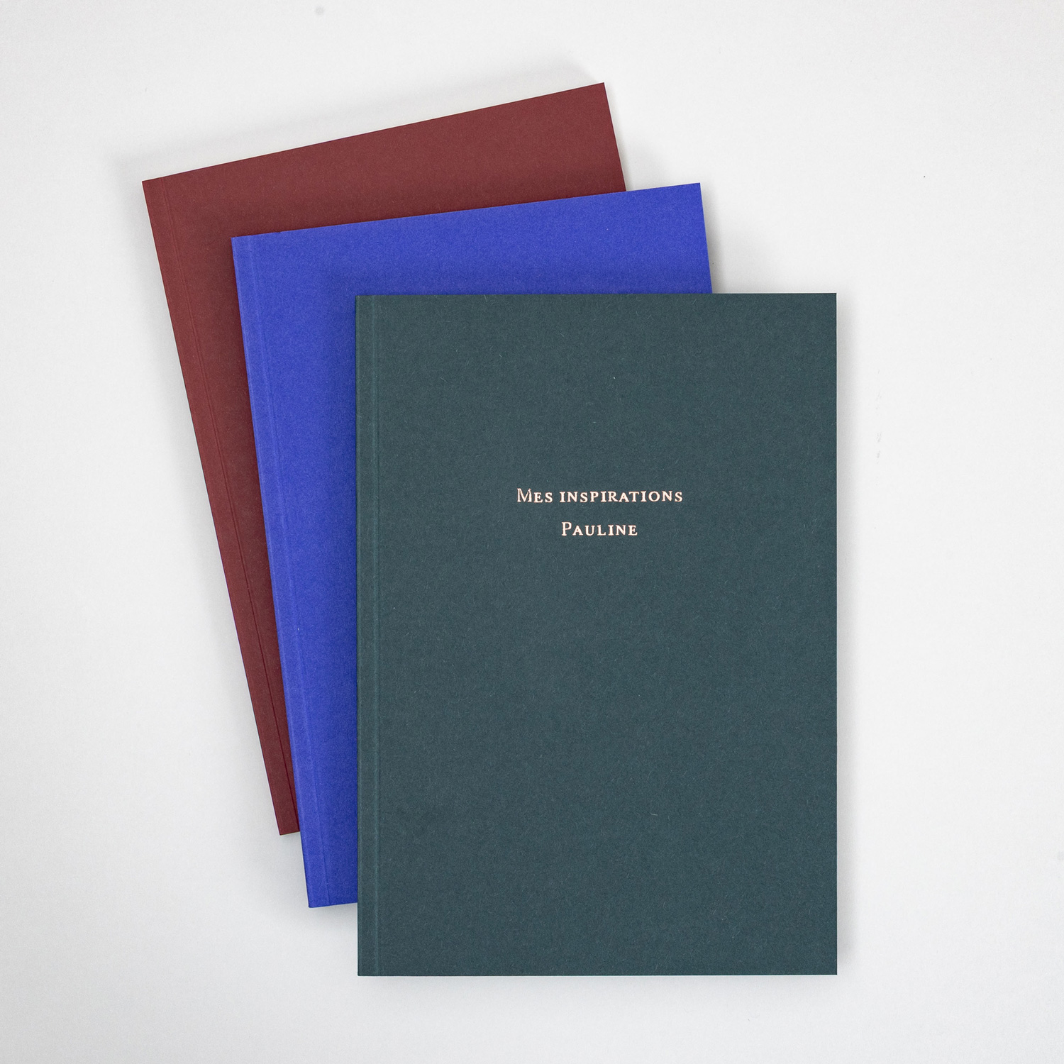 Carnet personnalisé Souple doré