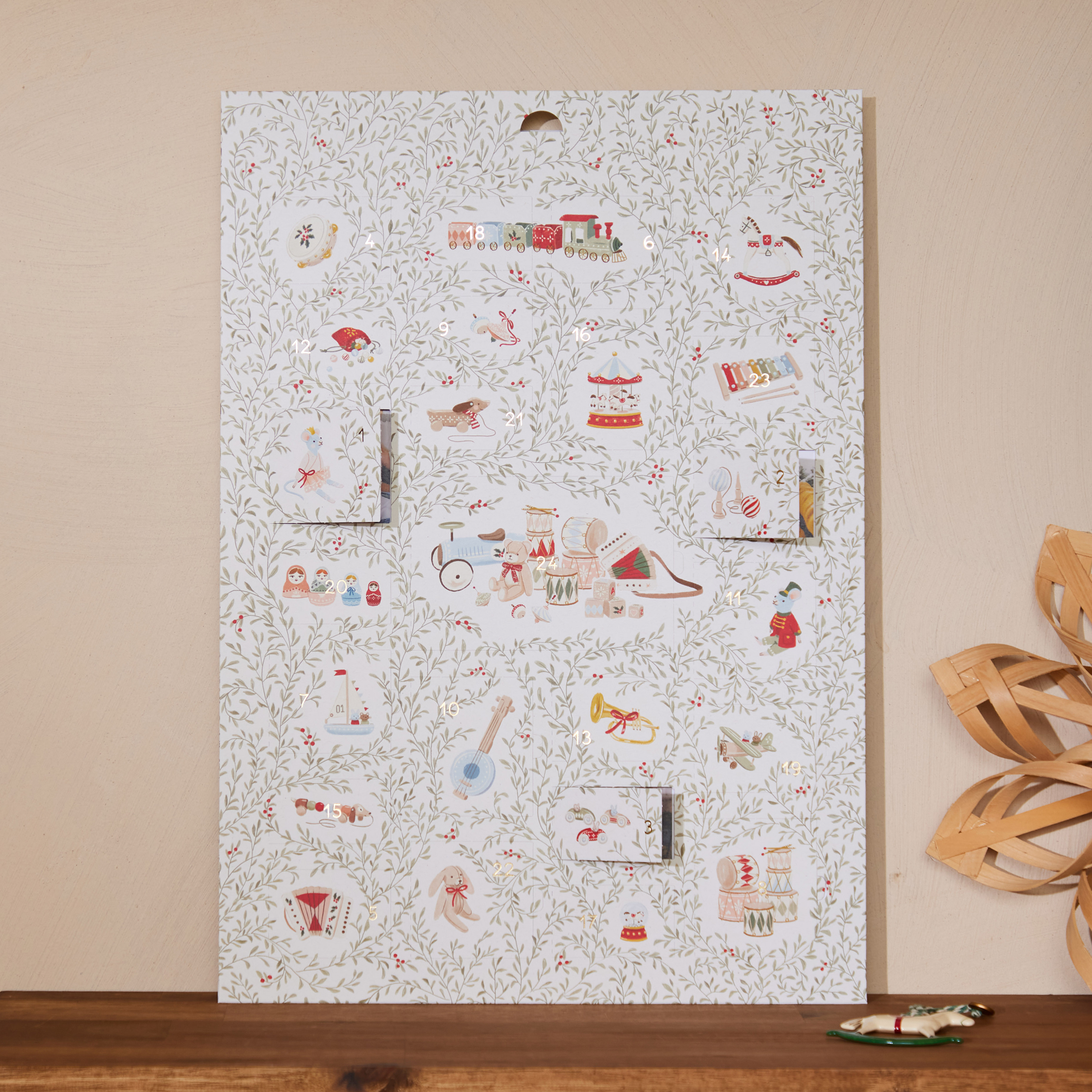Calendrier de l'Avent En attendant Noël