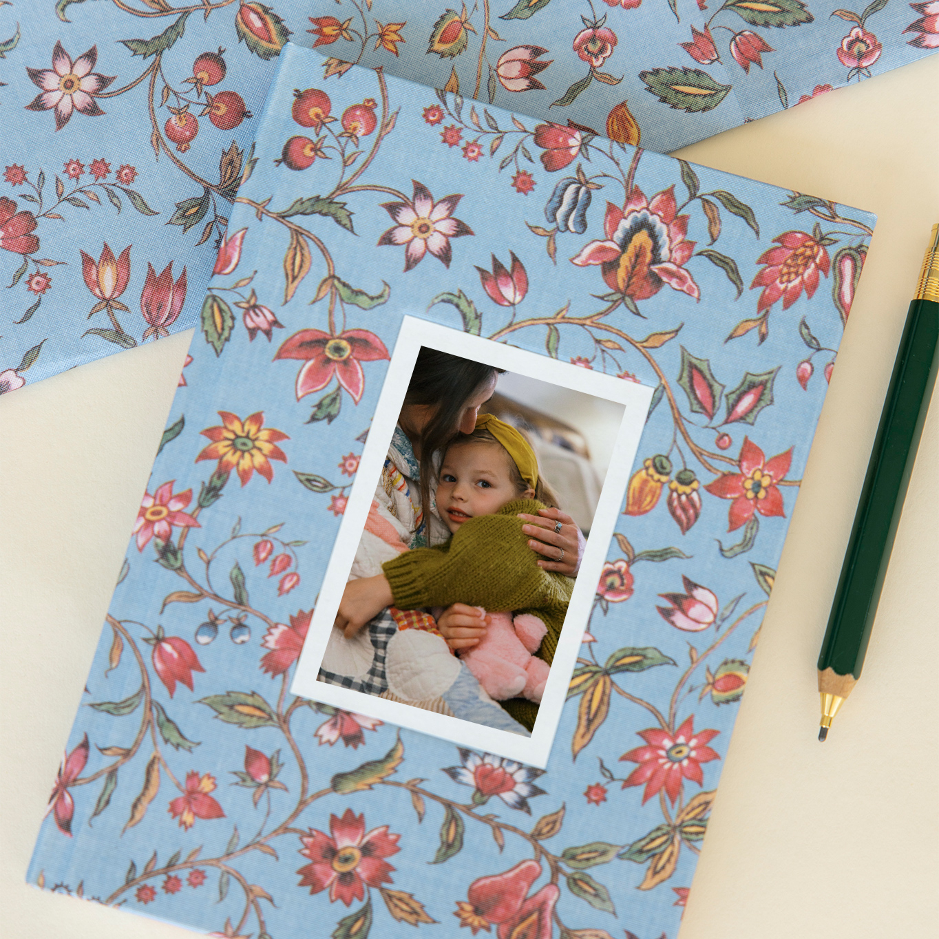 Carnet personnalisé Guirlande florale