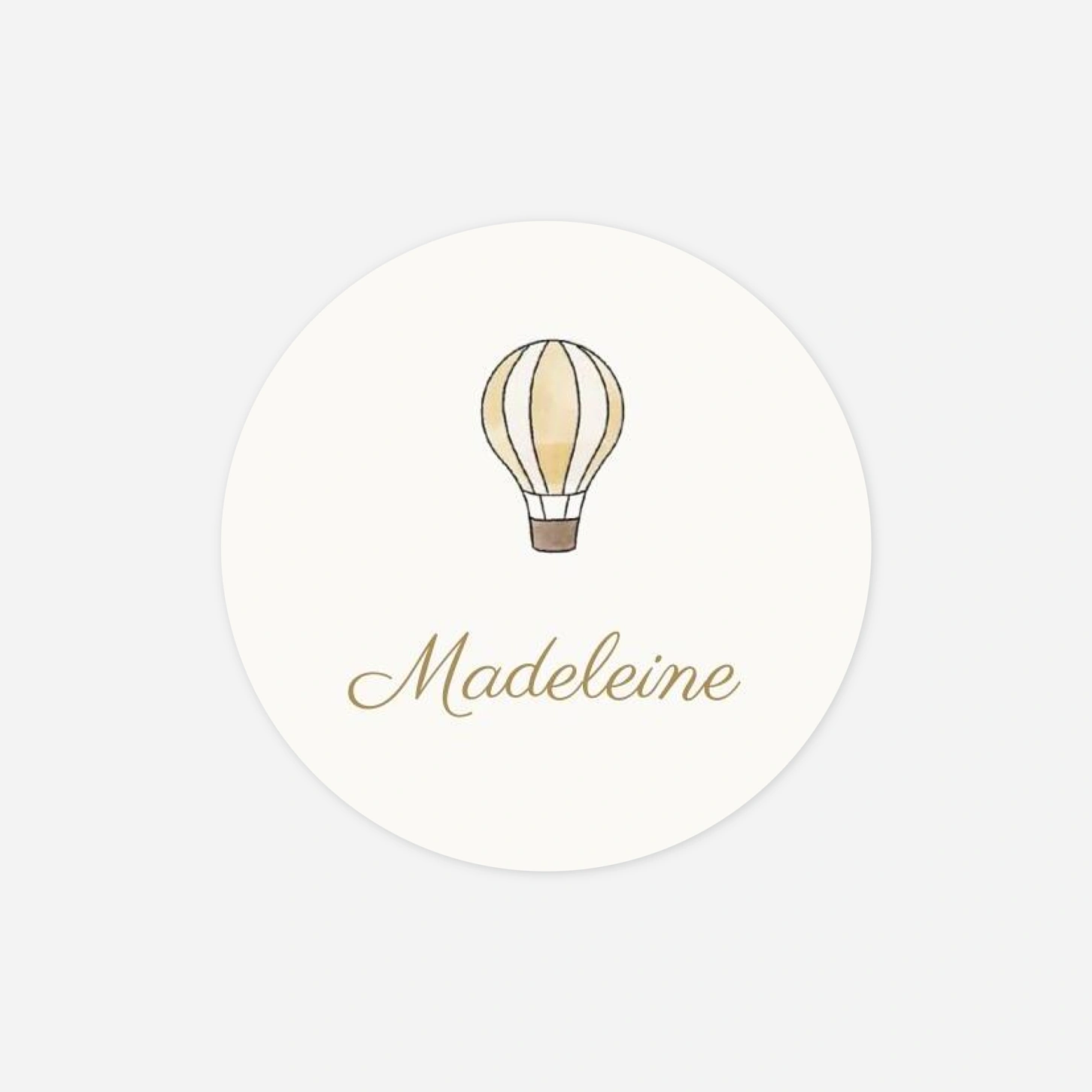 Stickers pour enveloppes baptême Arche des Merveilles