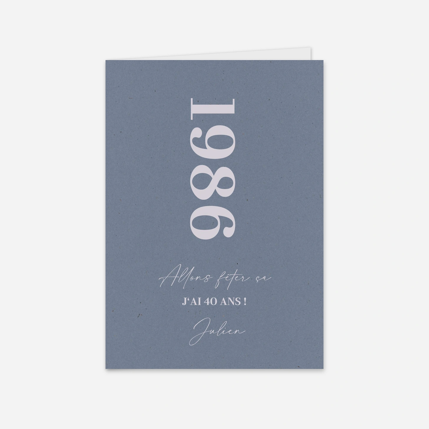 invitation anniversaire Année précieuse