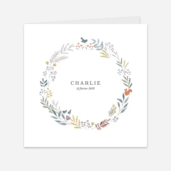 Aquarelle végétale