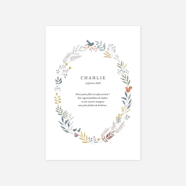 Aquarelle végétale