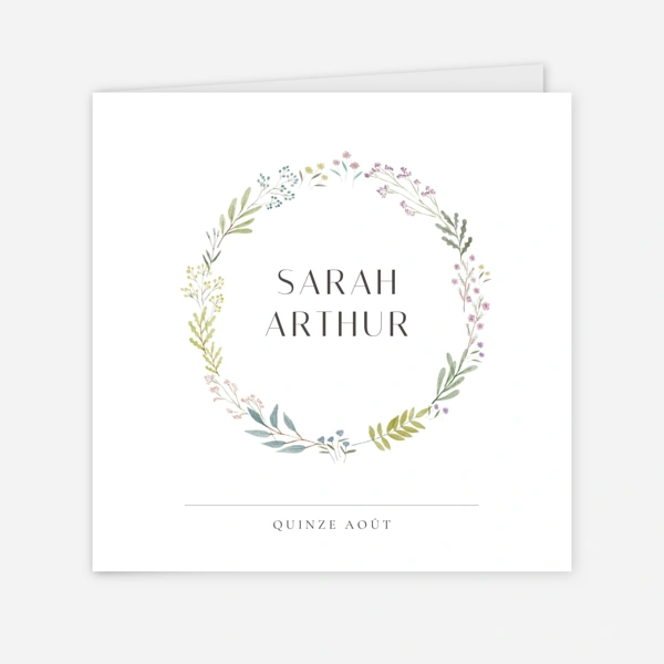 Aquarelle végétale