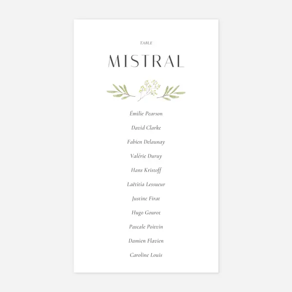 Aquarelle végétale