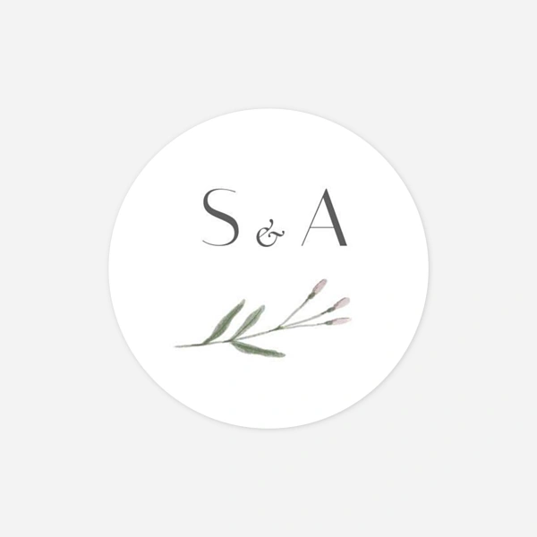 Aquarelle végétale