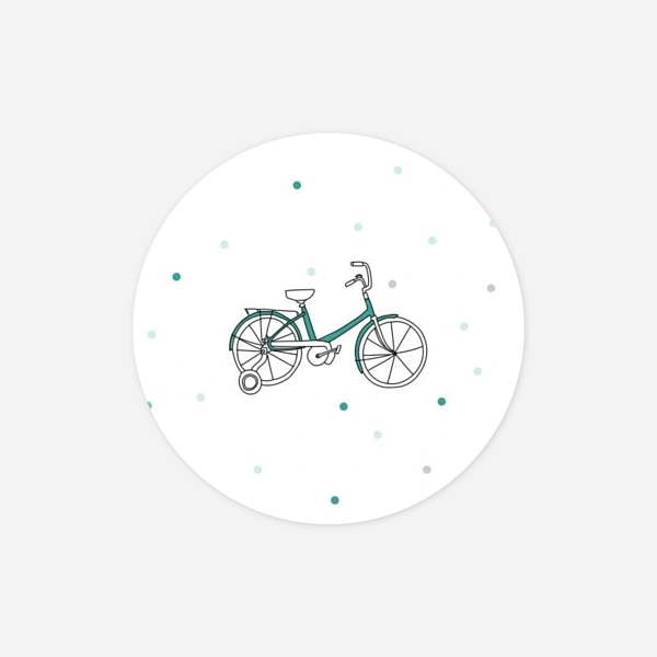 À bicyclette