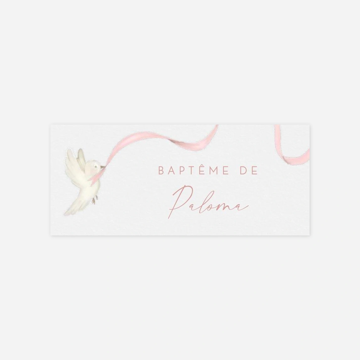 Stickers pour enveloppes baptême Blason céleste