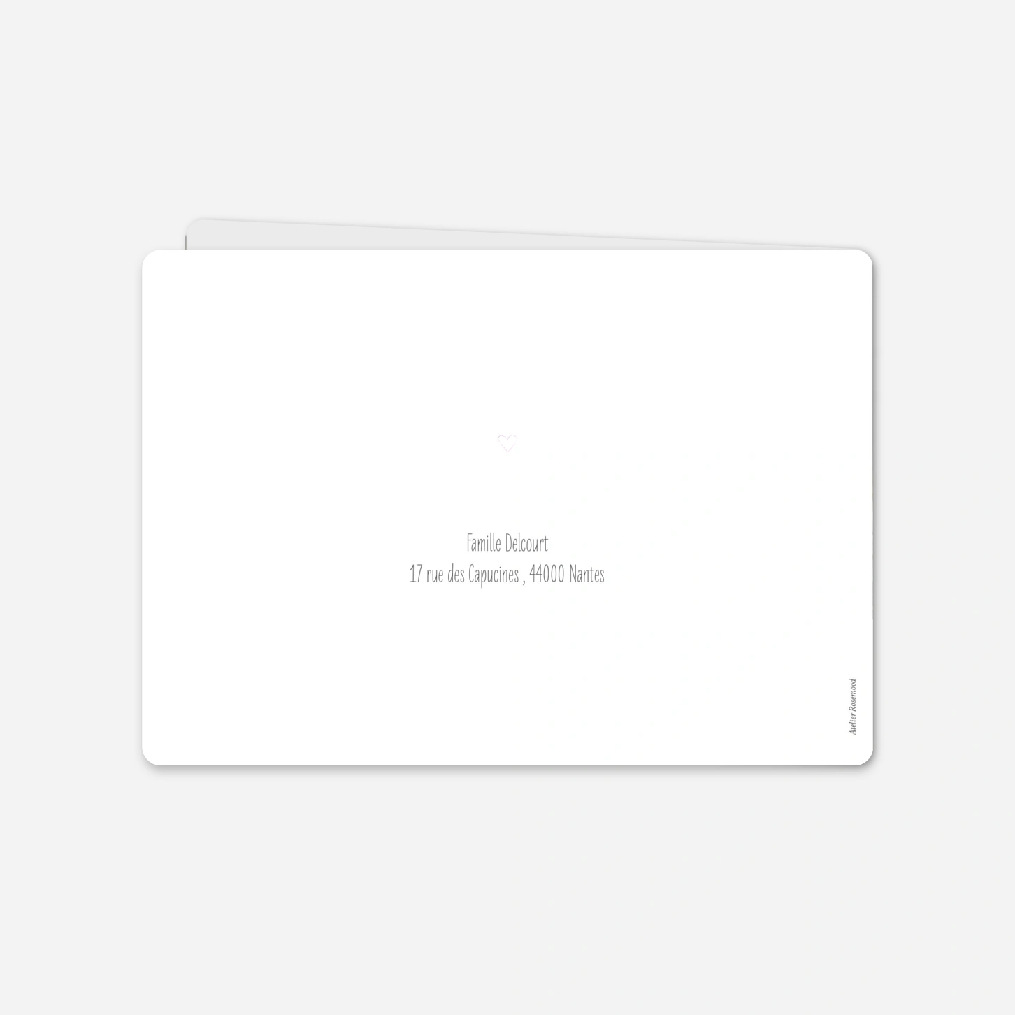 Faire-part naissance Bonne étoile