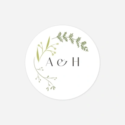 Stickers mariage Brins d'été