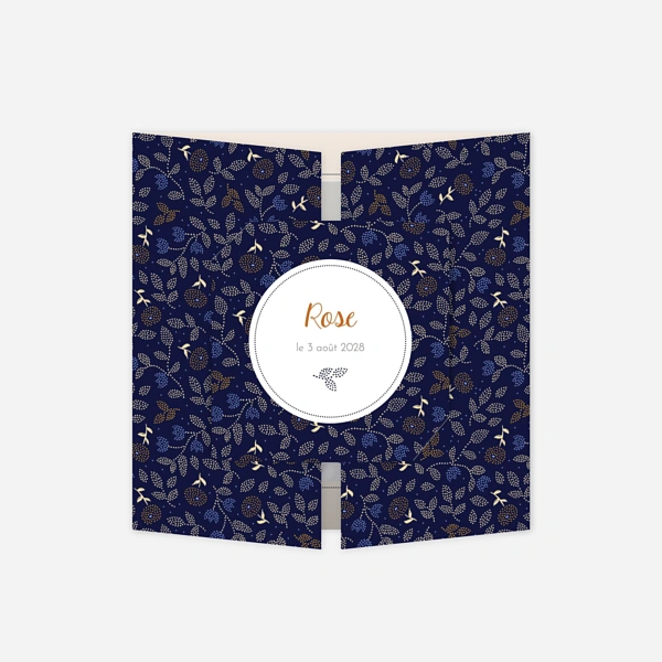 Broderie florale