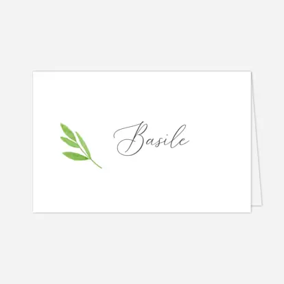 Marque-place mariage Bucolique