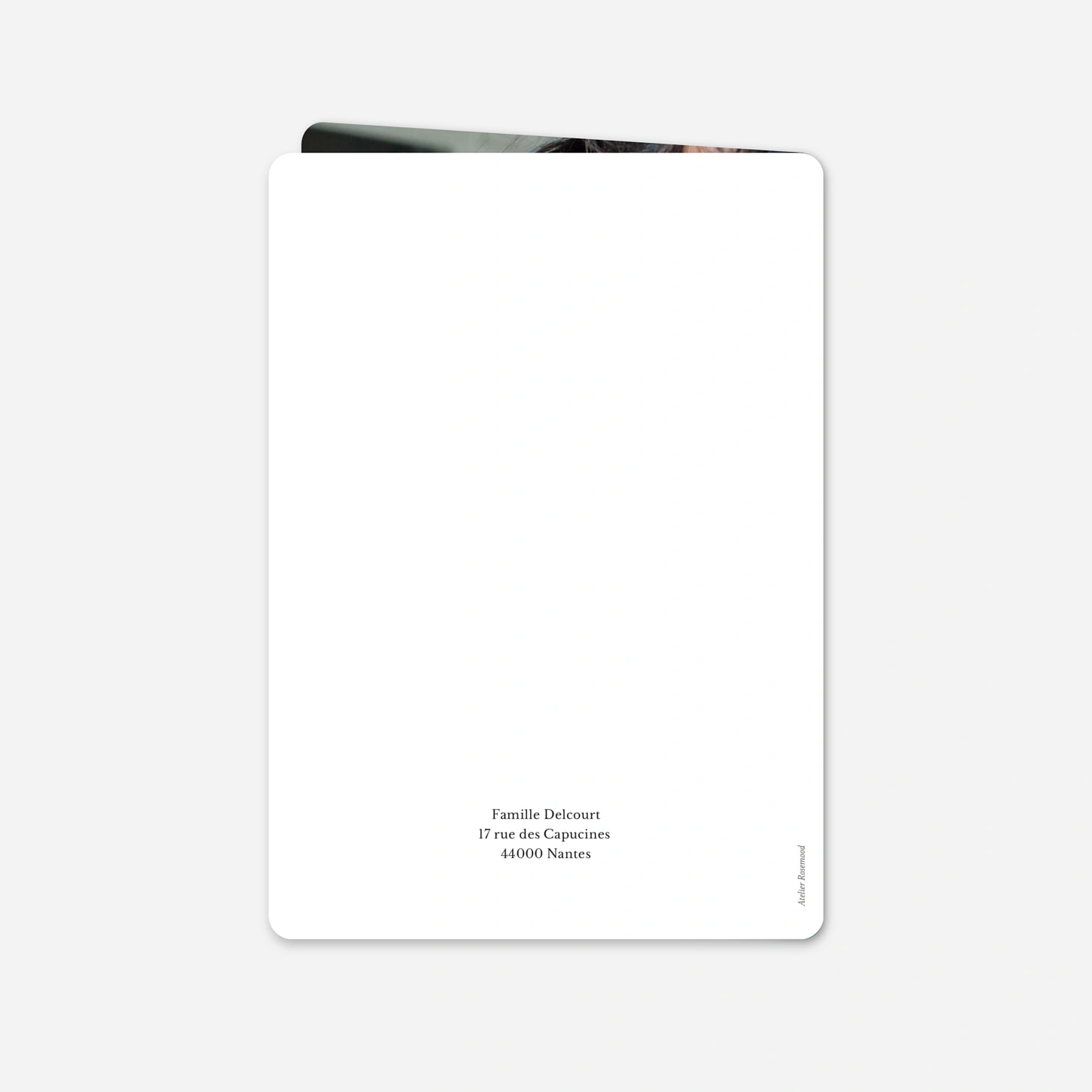 Faire-part naissance Beaux pictogrammes