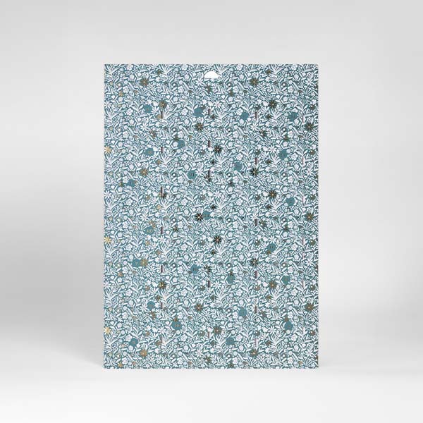 Mille fleurs doré à chaud