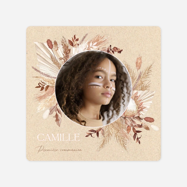 Fleurs séchées