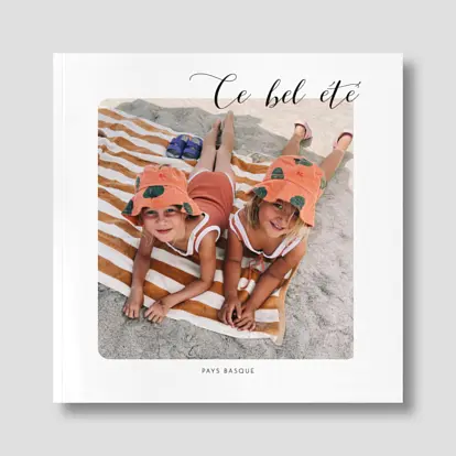 Album photo souple Calligraphie