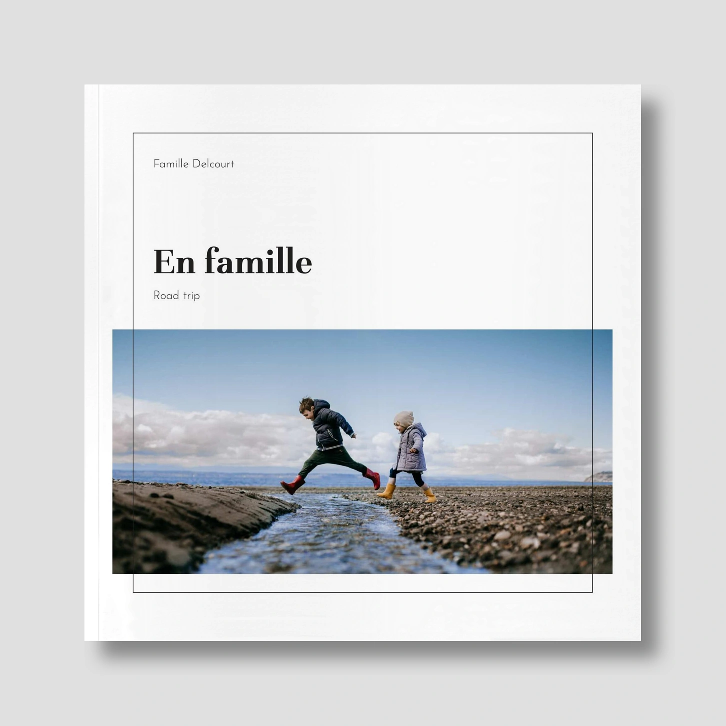 Album photo souple Cadre moderne