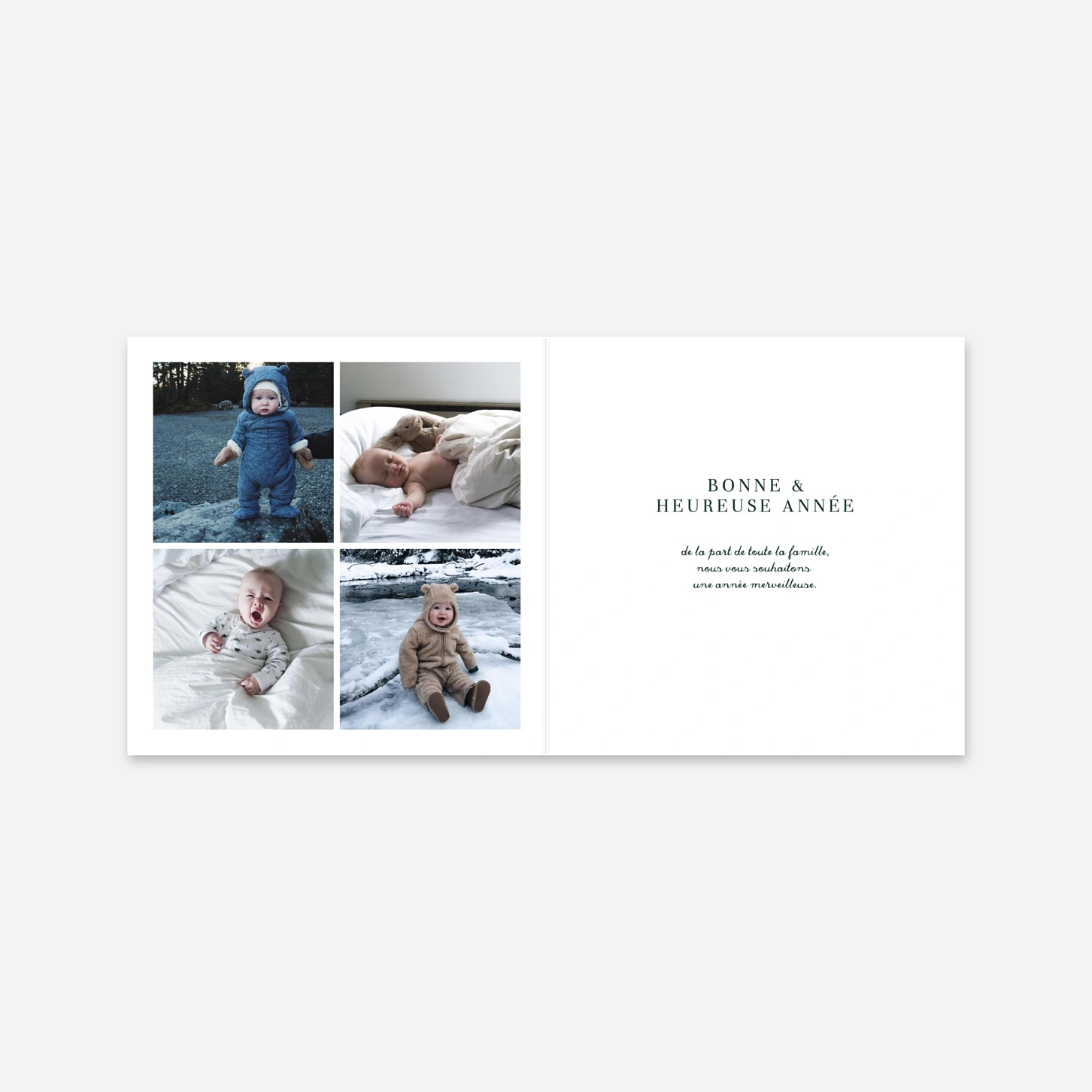 Carte de voeux Joli Conte de Noël