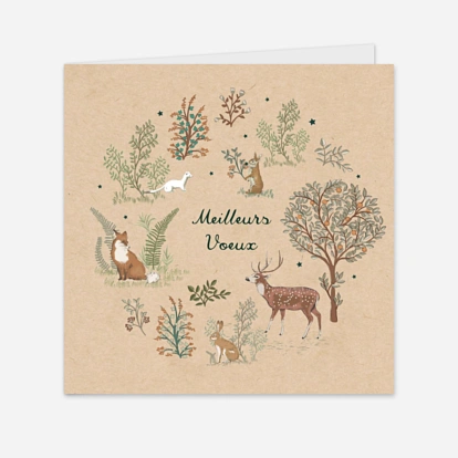 Carte de voeux Joli Conte de Noël