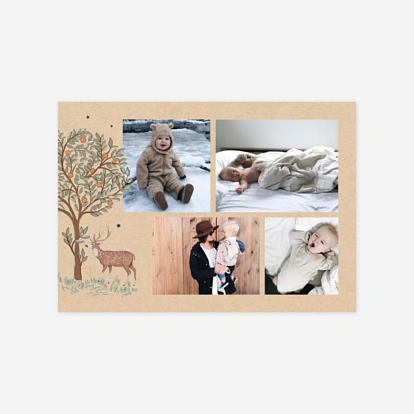 Carte de voeux Joli Conte de Noël