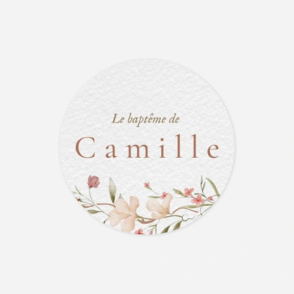 Cercle de fleurs