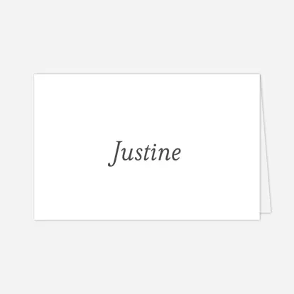 Marque-place mariage Chic