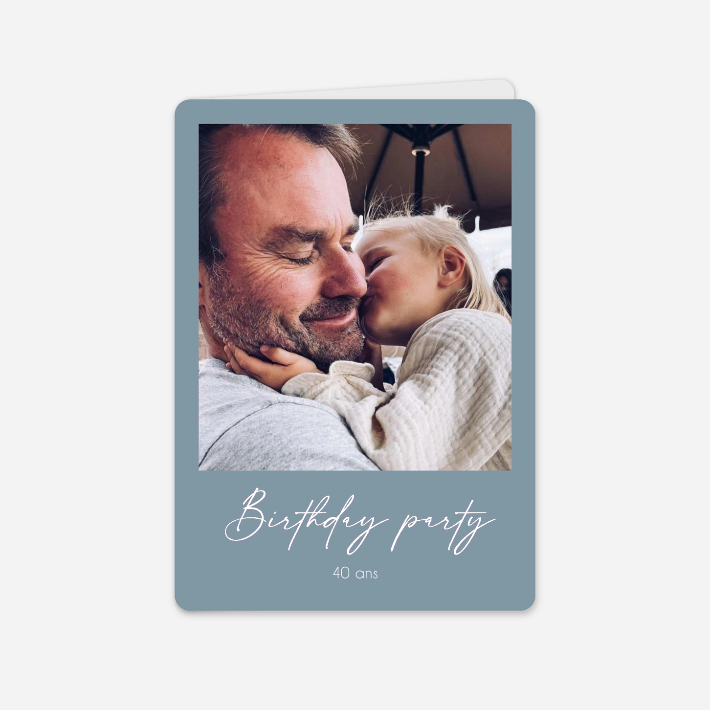 invitation anniversaire Instant de vie