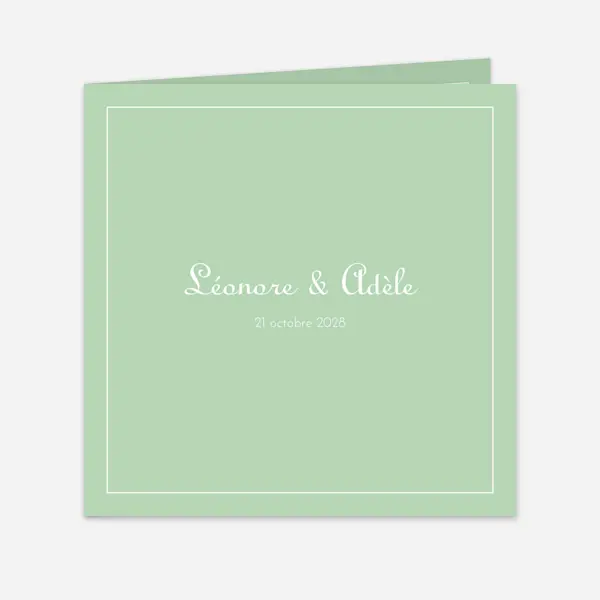 Classique liseré jumeaux photos