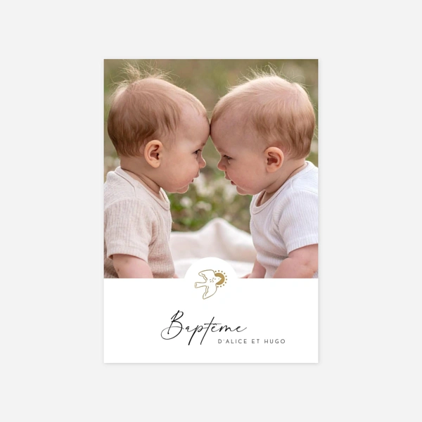 Colombe dorée médaillon II