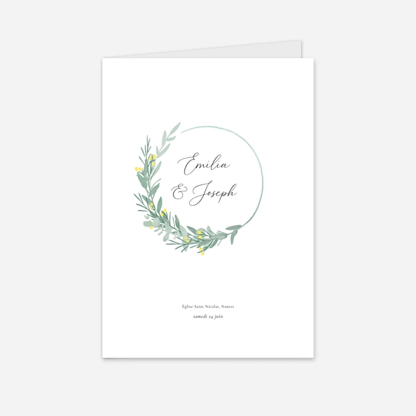 Couronne d'eucalyptus