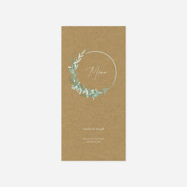 Couronne d'eucalyptus