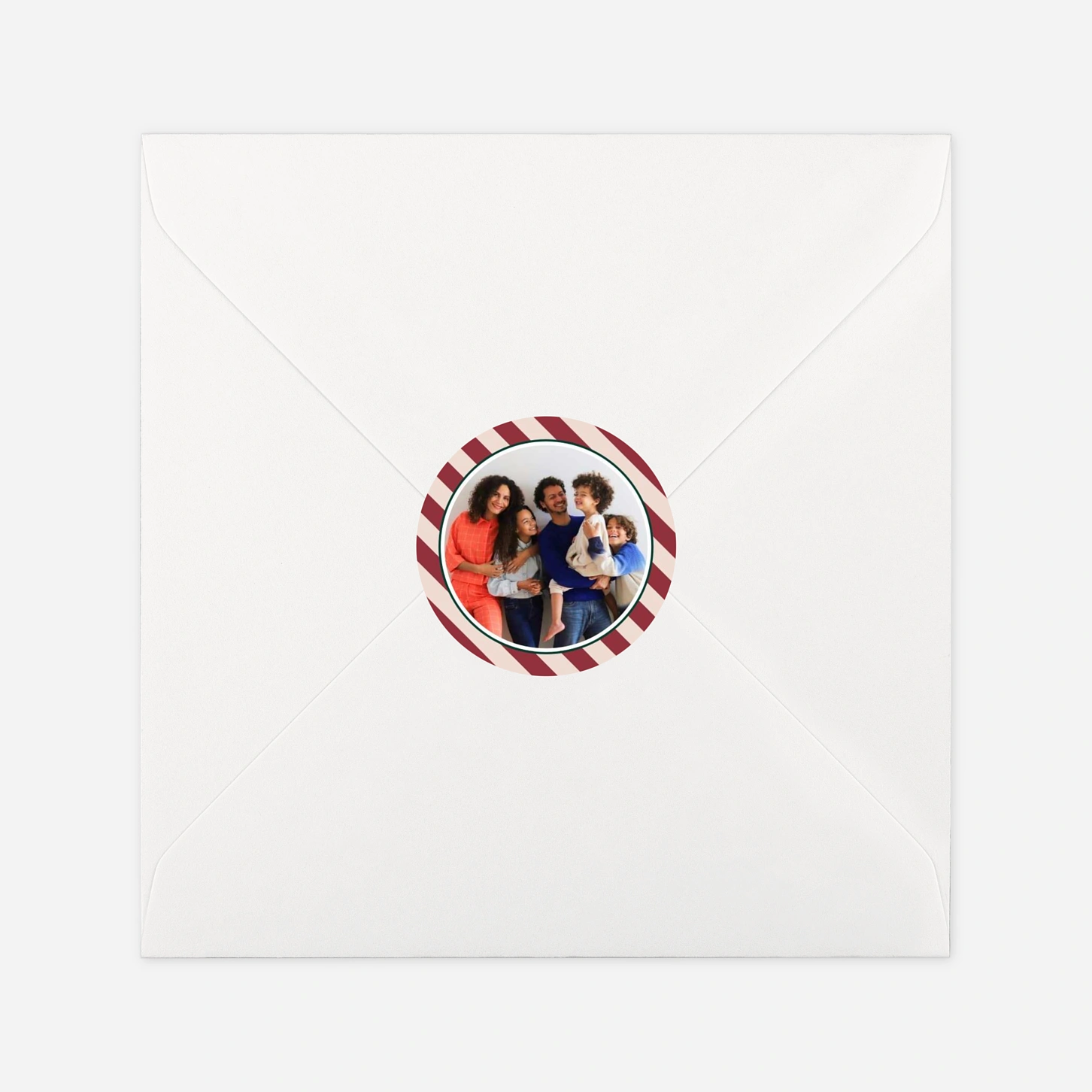 Étiquette cadeau Noël Courrier enchanté