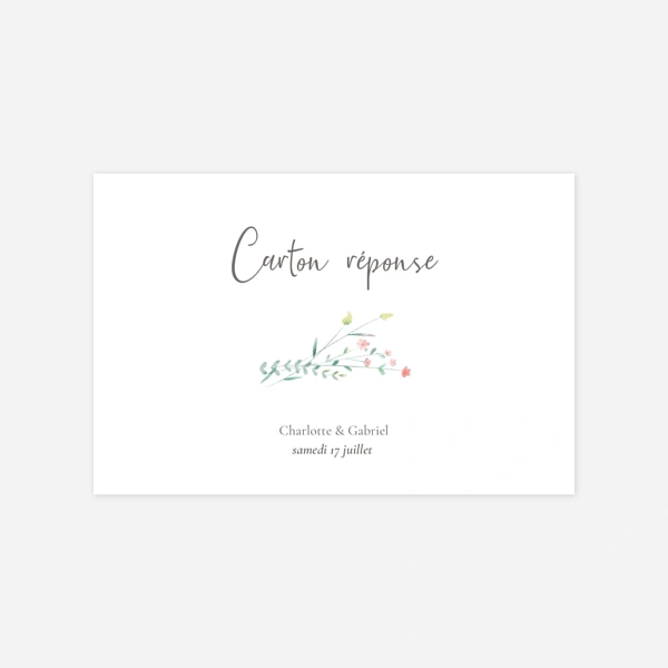 Couronne florale