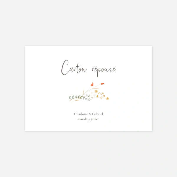 Couronne florale