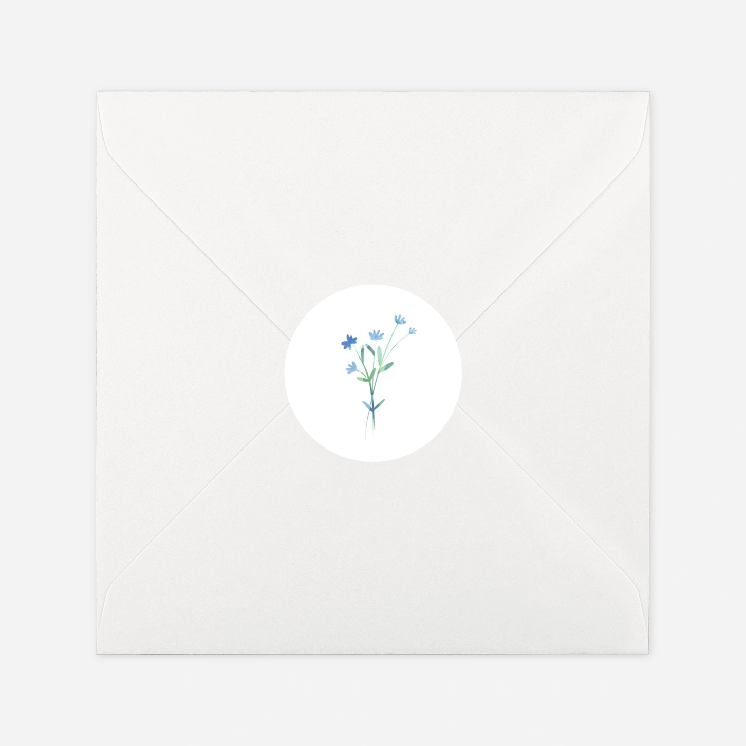Stickers mariage Couronne florale