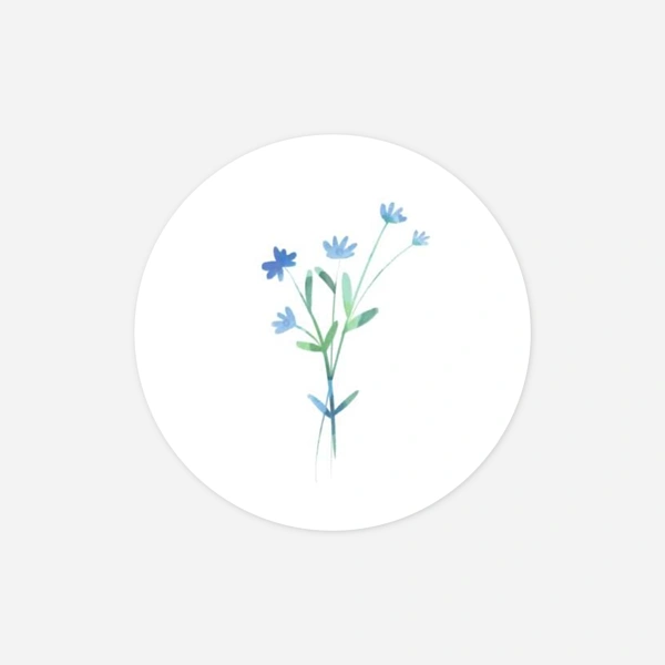 Couronne florale