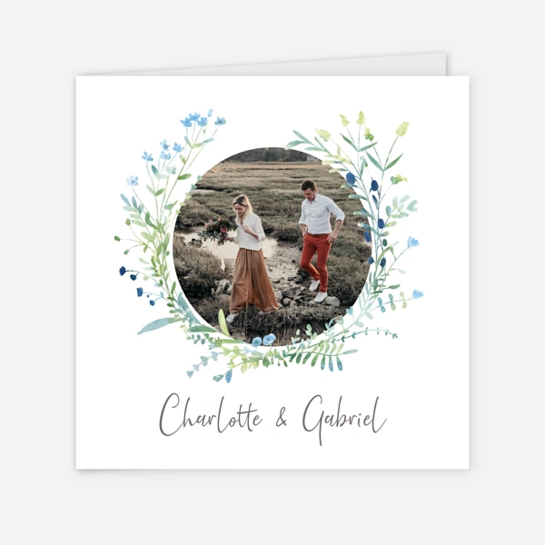 Couronne florale photo