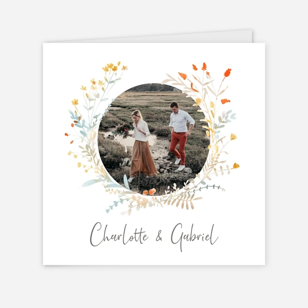 Couronne florale photo