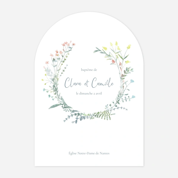 Couronne florale III