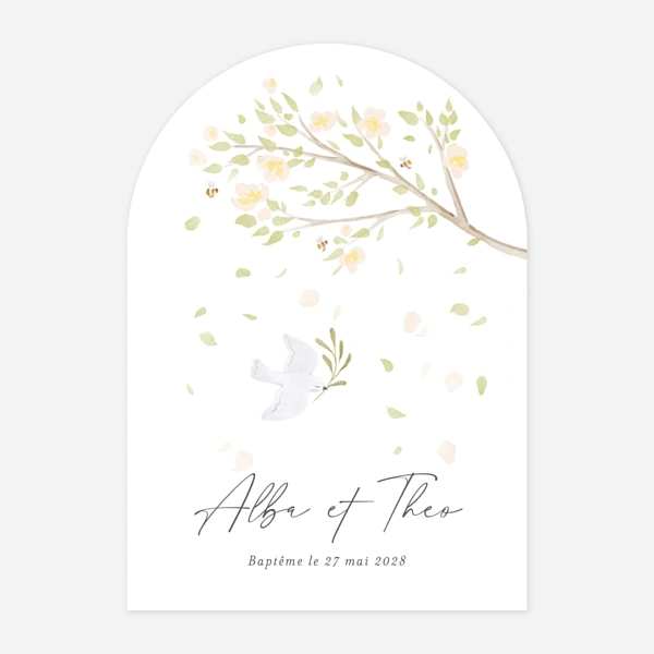 Colombe au rameau II