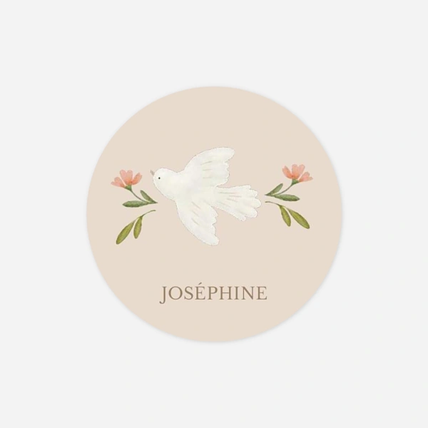 Colombe de printemps