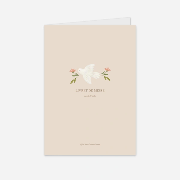 Colombe de printemps