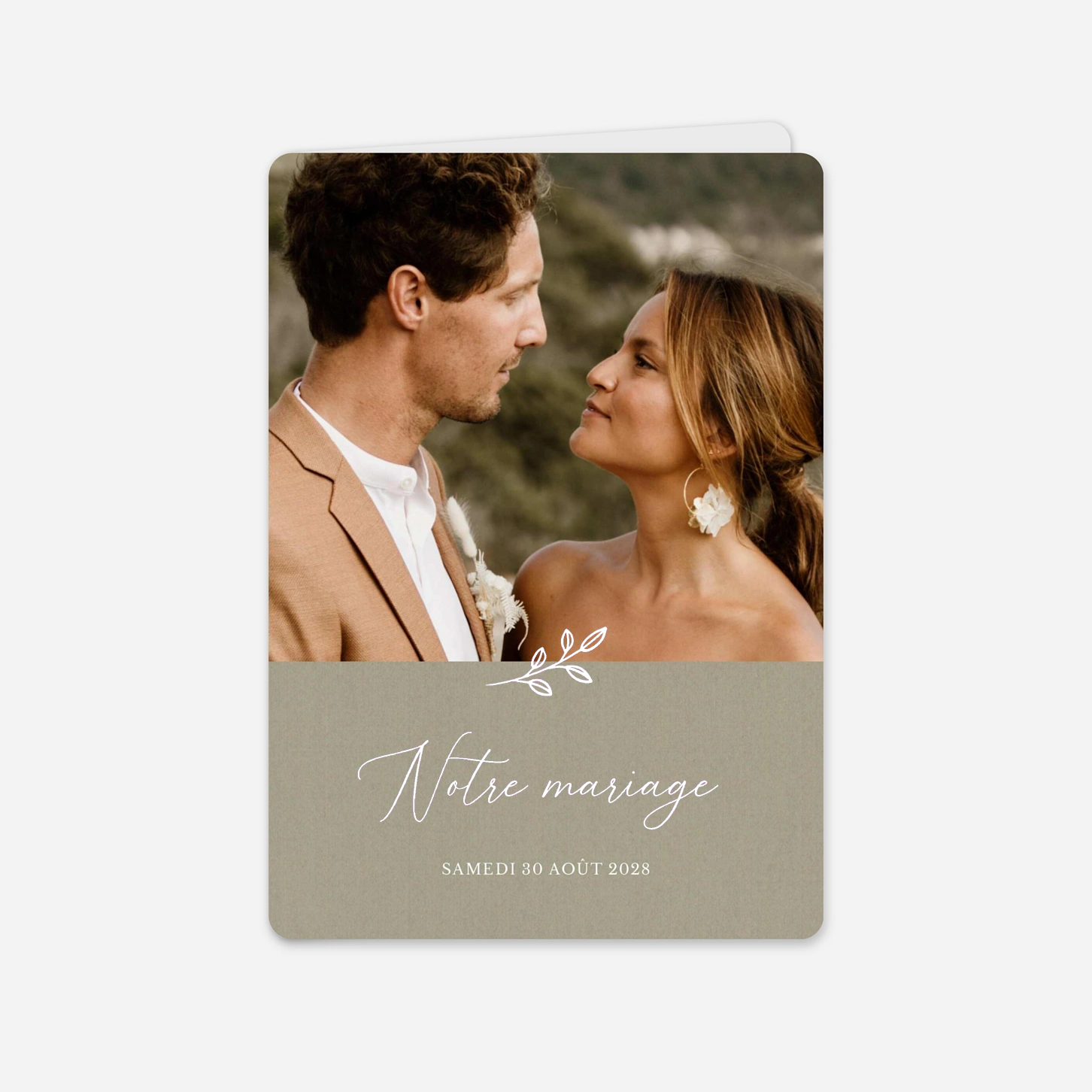 Faire-part mariage Douce Union