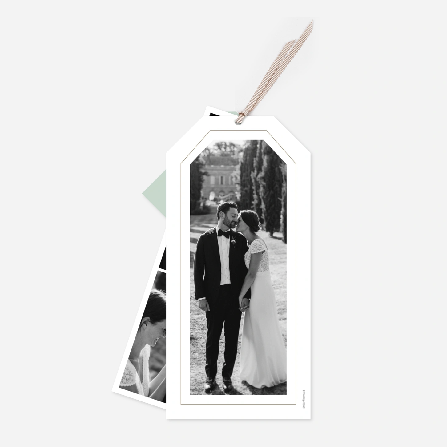 Carte de remerciements Douce verdure