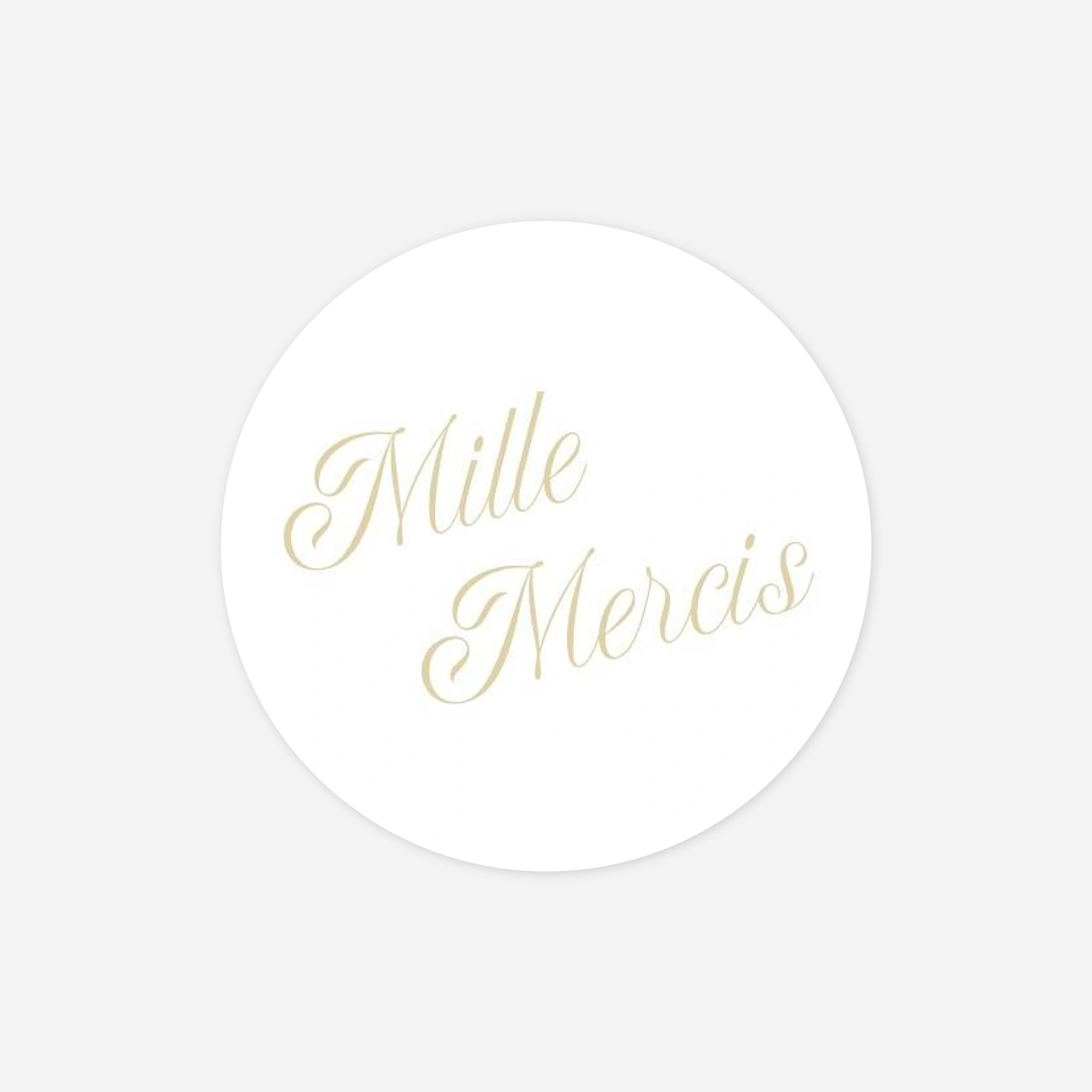 Stickers mariage Du fond du cœur