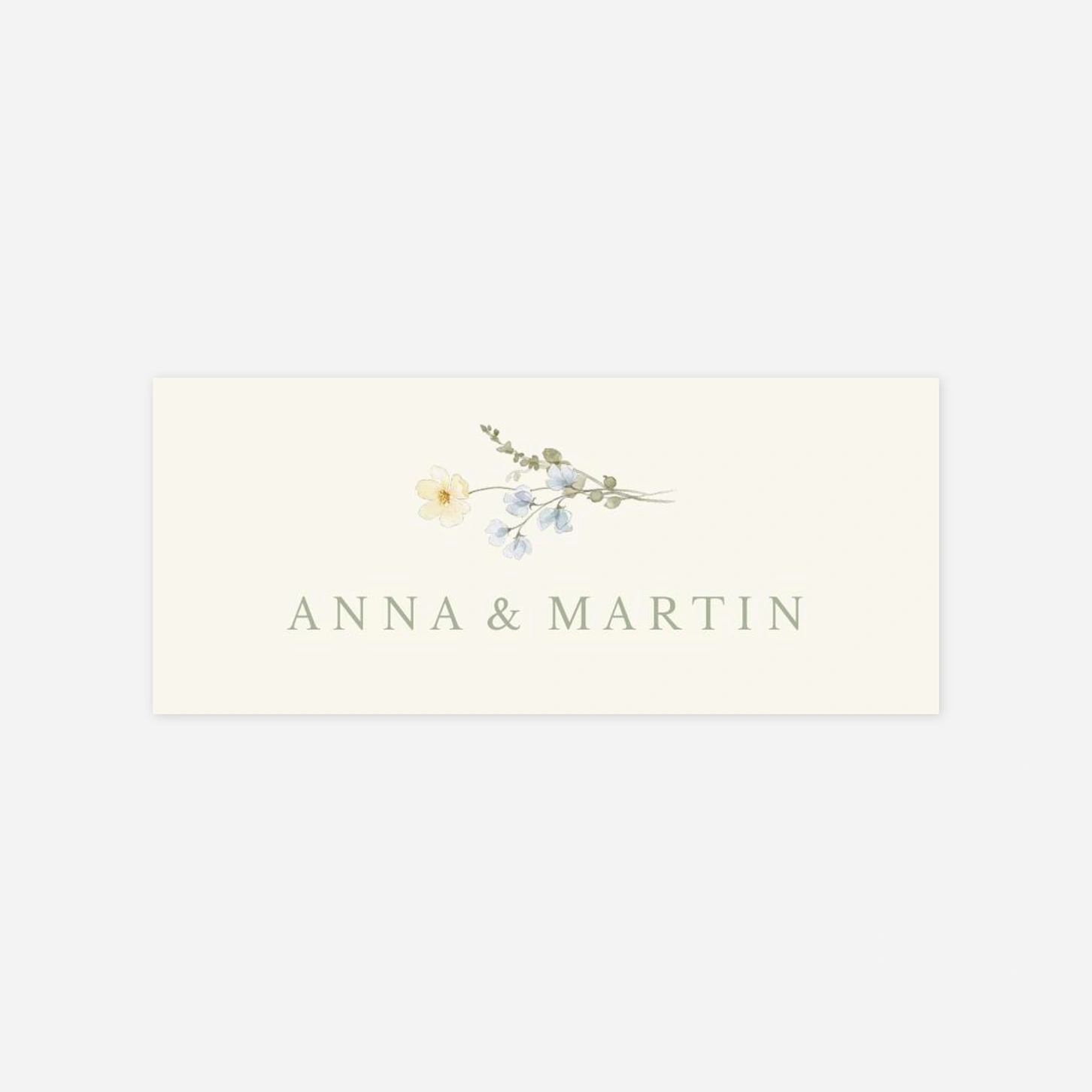 Stickers mariage Doceur fleurie