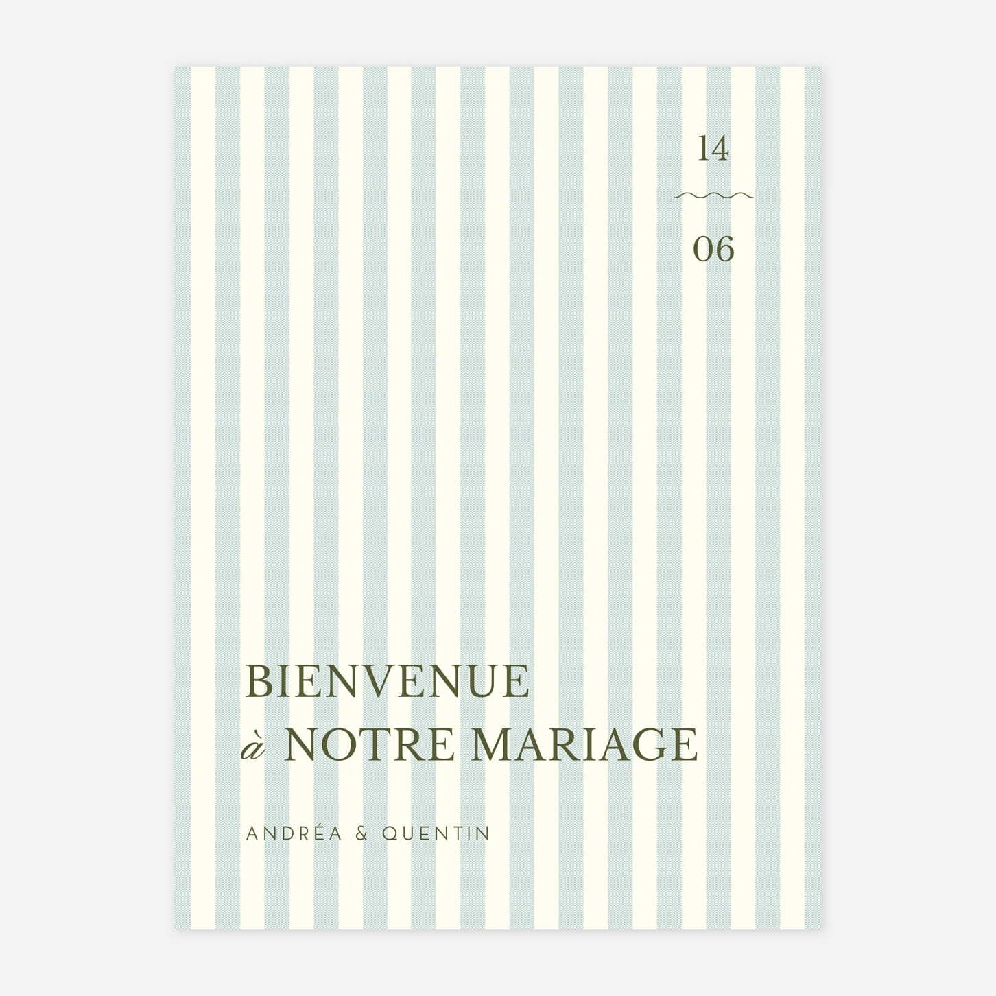 Panneau mariage Dolce Amore