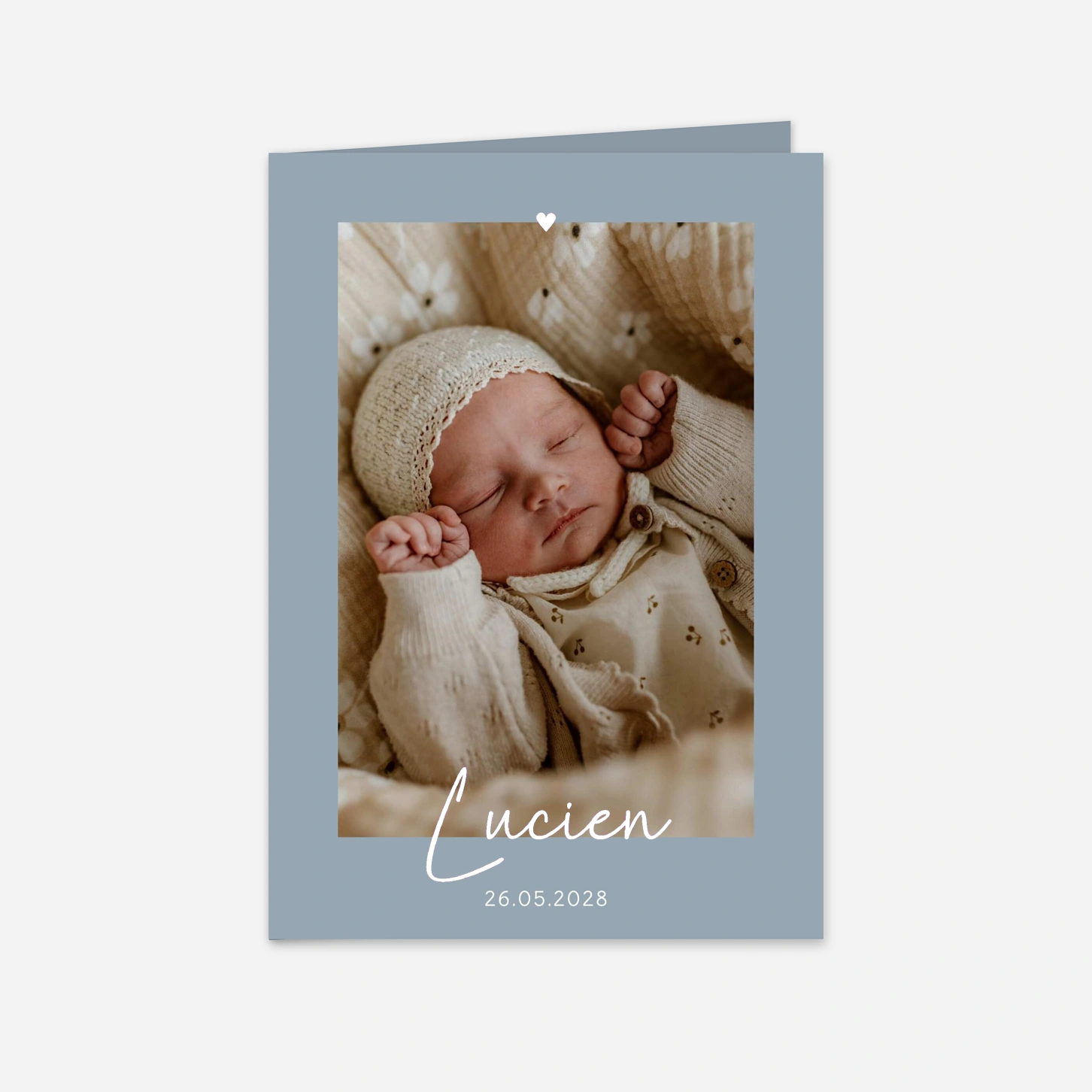 Faire-part naissance Douce Bénédiction